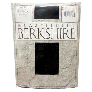 Beautifully Berkshire Opaque Full Control Top Sandalfoot